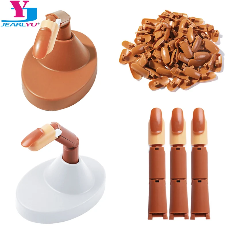 

Manicure Practice False Finger Removable Professional Training Practicing False Nails Tips Manicure False Adjustable Model Hand