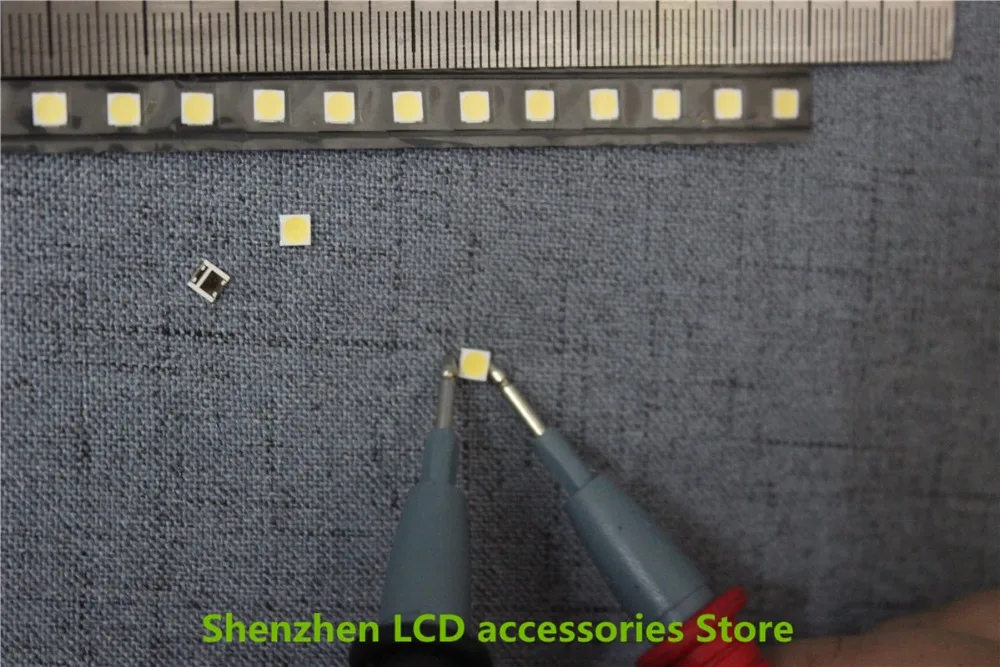 200 шт./лот для альтернативного крепления LG SMD СВЕТОДИОДНЫЙ 3535 6V холодный белый 2 Вт светодиодный 42LB5610 42LB5510 42LY320C 42GB6310