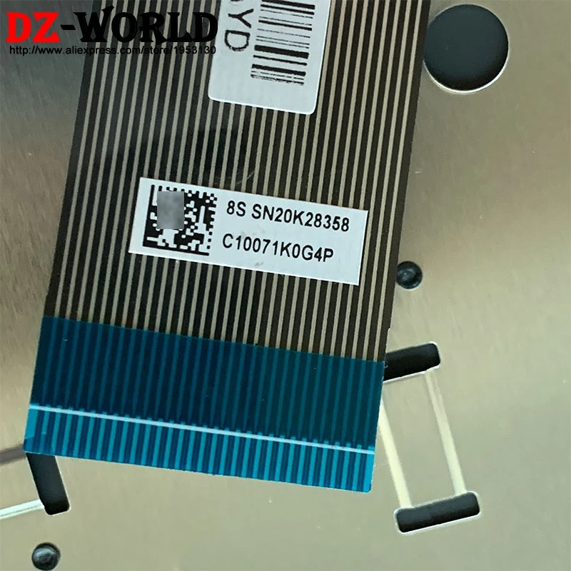 Новый оригинальный корпус C верхний с турецкой клавиатурой для ноутбука Lenovo Ideapad