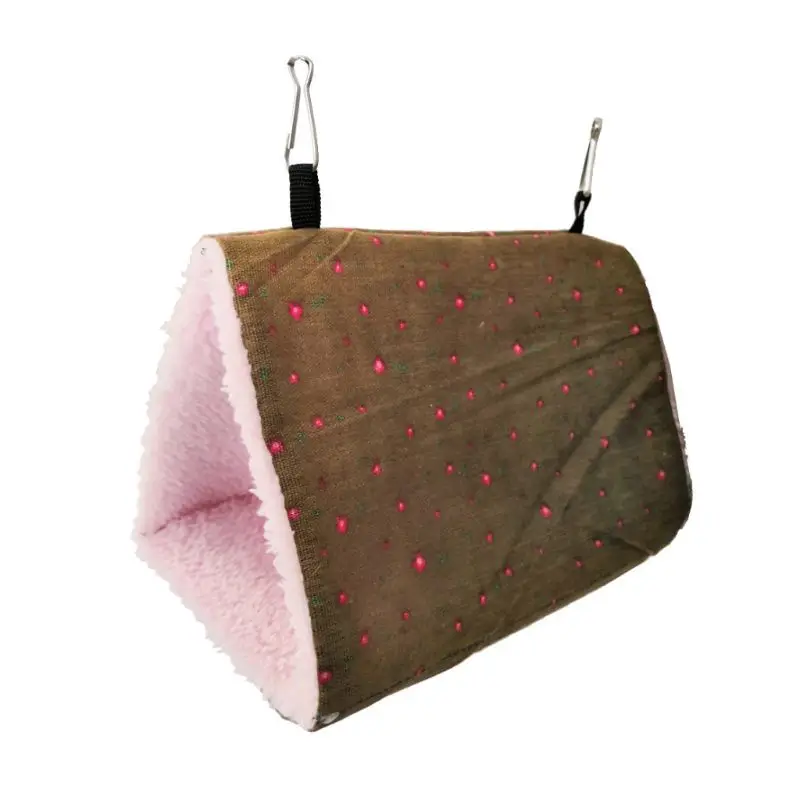 R7RC Pet гамак для птицы клетка мягкая хижина палатка кровать пион гнездо теплая