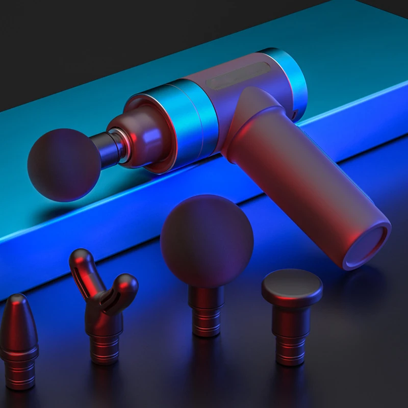 

Usb Charging Fascia Gun Muscle Massage Gun Body Massager Fitness Muscle Relaxer Electric Massager Electric Shock