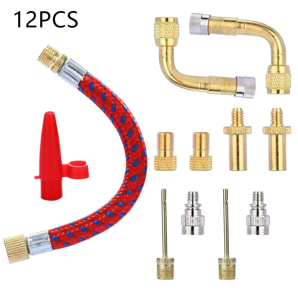 

Aluminum Bicycle Tire Valve Caps With Nut Set MTB Road Bike Tube Valve Cover AV/FV Schrader Valve Cap Presta Valve Cover Set