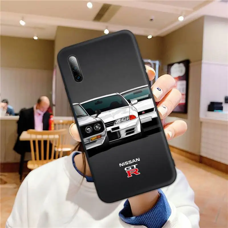 

Trend GTR Skyline Car Phone Case for Xiaomi mi 11 ultra 10t A1 A2 I6 5x smart 8 9 SE 8 LITE MAX2 Funda coque cover