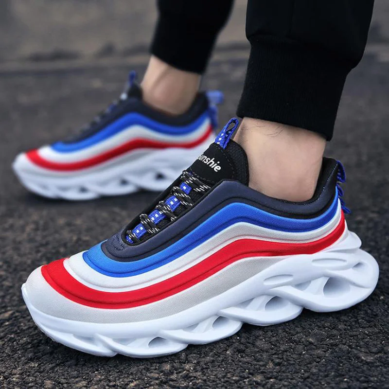 

2021 New Style Casual Men's Shoes Travel Sports Shoes Outdoor Running Jogging Trainers Men Breathable Boots Blade Casual Shoes