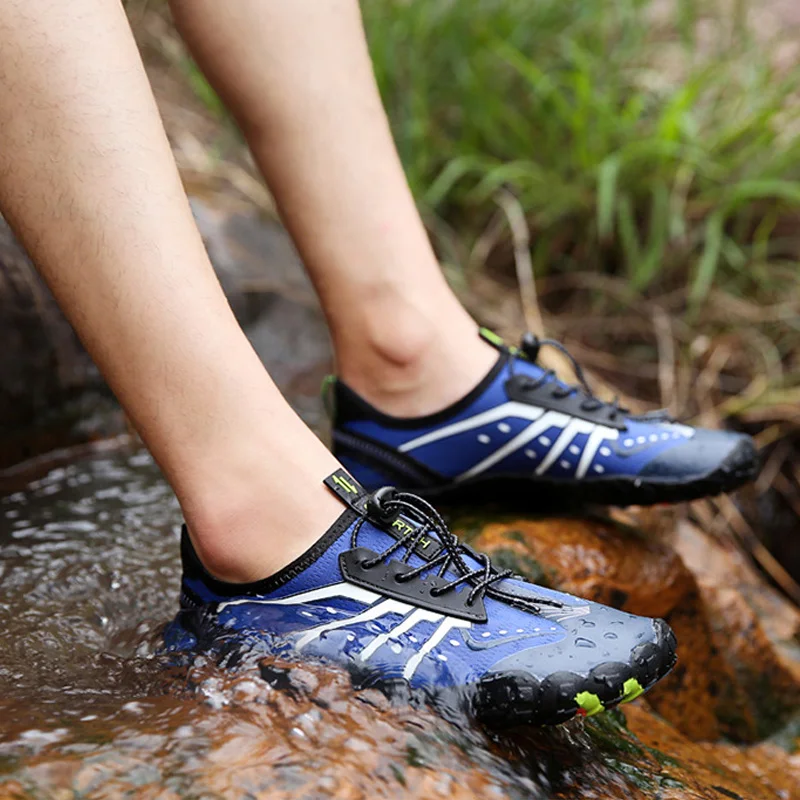 Пляжная обувь Aqua быстросохнущая резиновая водонепроницаемая кроссовки для