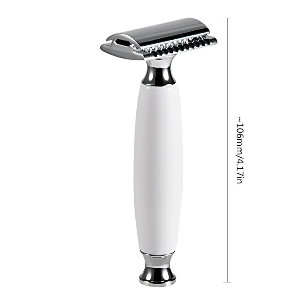 

T Shape Manual Razor Holder Manual Classic Vintage Double-sided Men's Shaving Face Razor Blades Shaving Machine