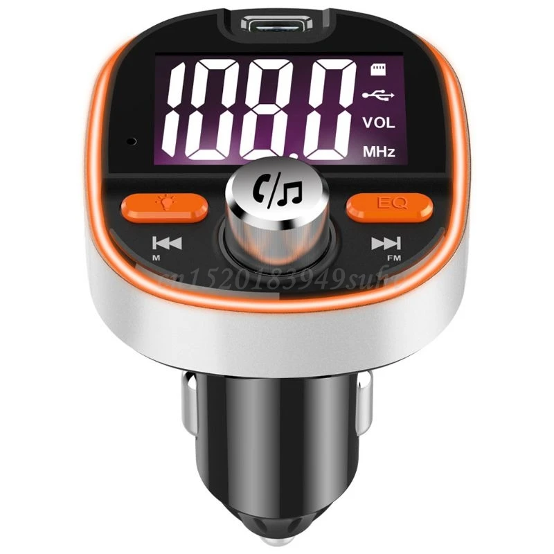 Автомобильный MP3-плеер OOTDTY QC3.0 с быстрой зарядкой Bluetooth 5 0 FM-передатчик