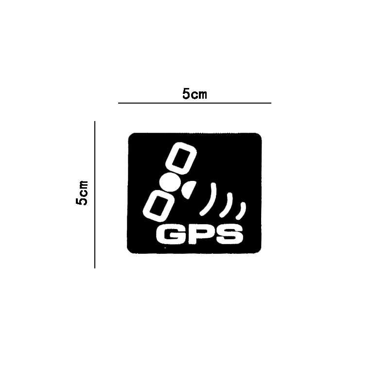 

Anti-Theft GPS TRACKING Alarm SystemSticker Warning Lable Reflective Vinyl Decal for Car Motorcycle Bike Scooter 5 X 5cm