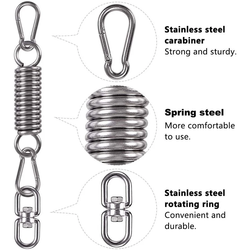 Подвесной комплект для качания крыльца с тяжелым подвесным поворотным