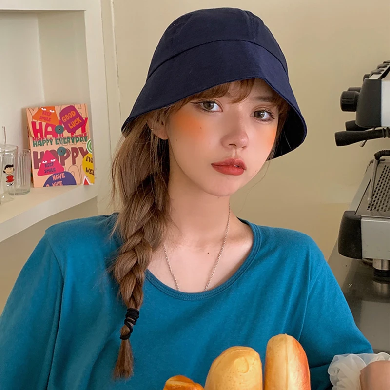 Панама унисекс однотонная солнцезащитная дышащая для рыбалки путешествий в