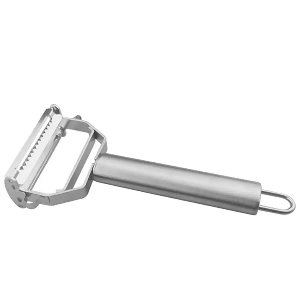 

Double Headed Cutter Kitchen Tool Peeler Potato Portable Stainless Steel Carrot Grater 1Pcs Multi-function Vegetable Peeler