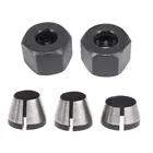 1 шт. переходная Цанговая втулка 8 мм 6,35 мм 6 мм цанговый патрон гравировальная Обрезка станок фрезерный станок аксессуары для фрезы