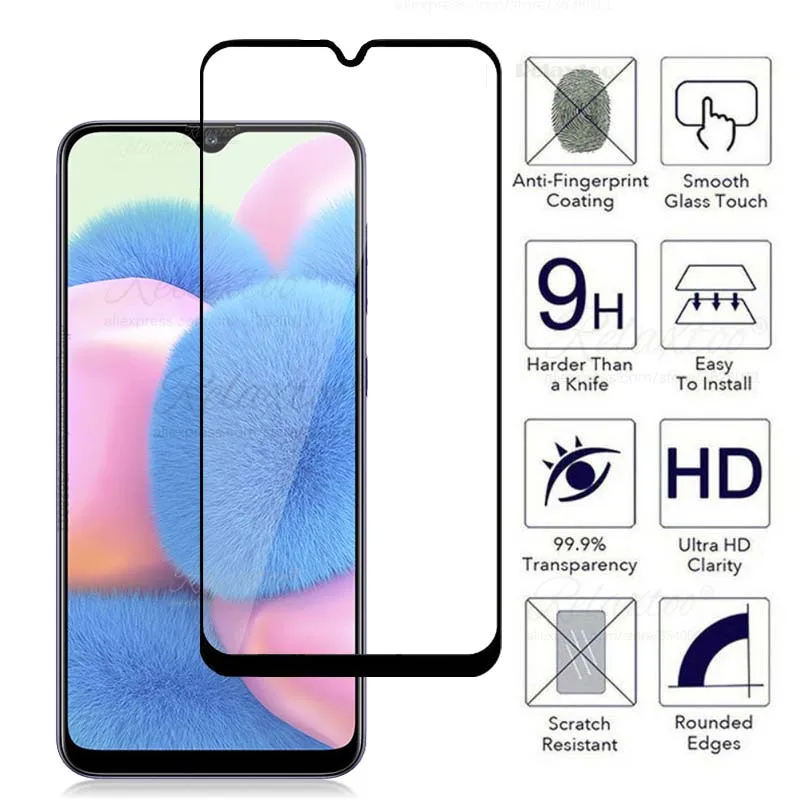 Защитное стекло для Samsung A30S A307F Защита экрана Galaxy A30 s закаленное a 30 пленка дисплея