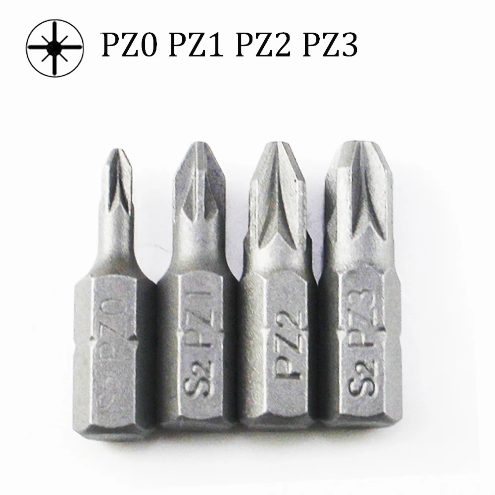 Набор инструментов PZ0/PZ1/PZ2/PZ3, 1/4 дюйма, 6,35 мм, 25 мм - изображение