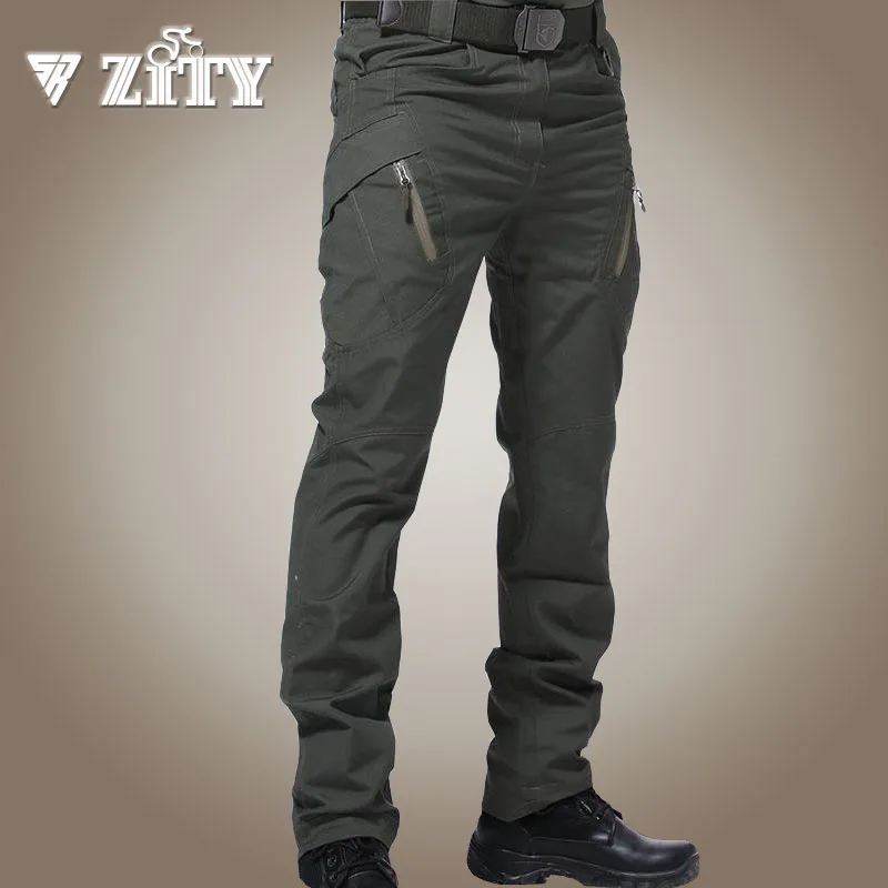 Männer Taktische Hosen Multi Tasche Elastische Taille Military Hosen Männlichen Casual Cargo Hosen Männer Kleidung Slim Fit 5XL Jogginghose