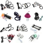 Регулируемые Кольца для пениса с электрошоком, мастурбация, электрическая стимуляция, кольцо на пенис для массажа, медицинские тематические секс-игрушки для мужчин