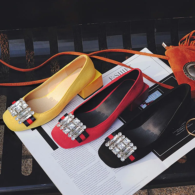 Туфли лодочки Phoentin стразы на высоком каблуке женские туфли лоферы из флока