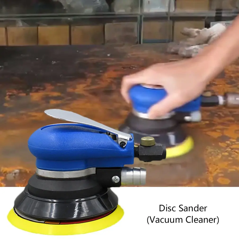 5 дюймов пневматические наждачная бумага машина светильник полировальная для