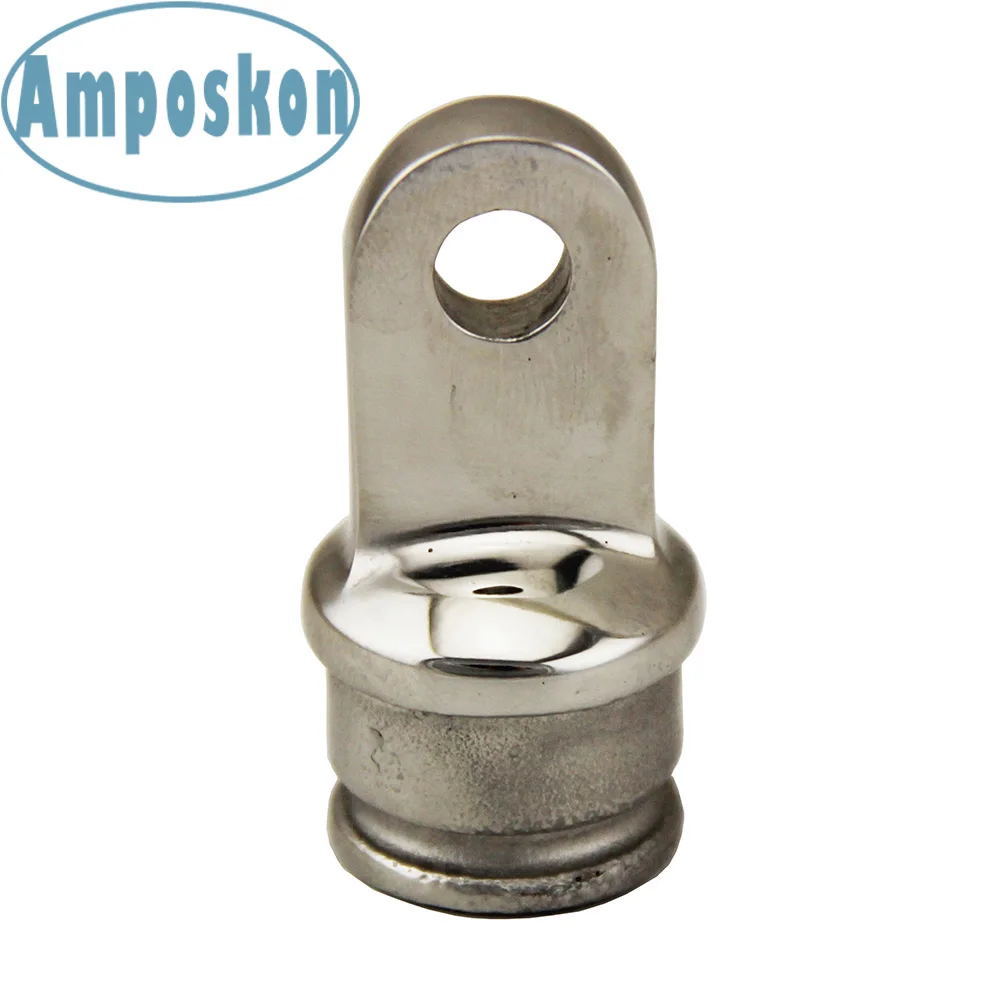 Новые концевые вставки из нержавеющей стали 2 шт. верхние для трубы 22 мм/25 мм