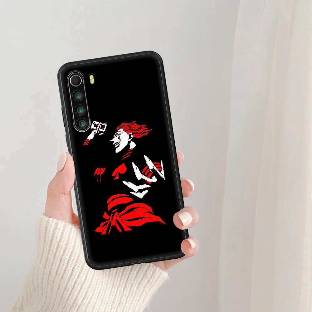 

HUNTER X HUNTER Hisoka Anime Phone Case For Xiaomi Redmi Note 7 8 8T 9 9S 4X 7 7A 9A K30 Pro Ultra black Coque 3D Etui Pretty
