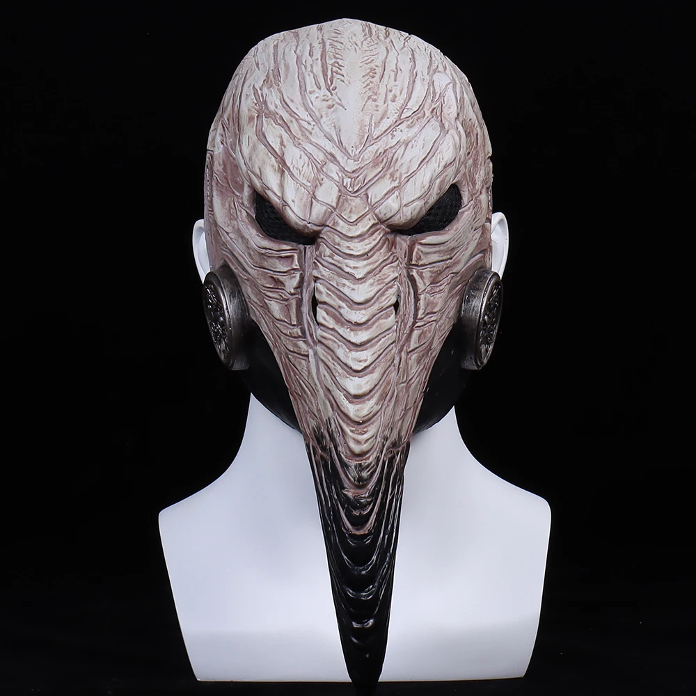 

Halloween Mask Plague Doctor Anime Cosplay Masks Steampunk Costume Props Latex Mascarillas For Women Face Masques Fashion Party