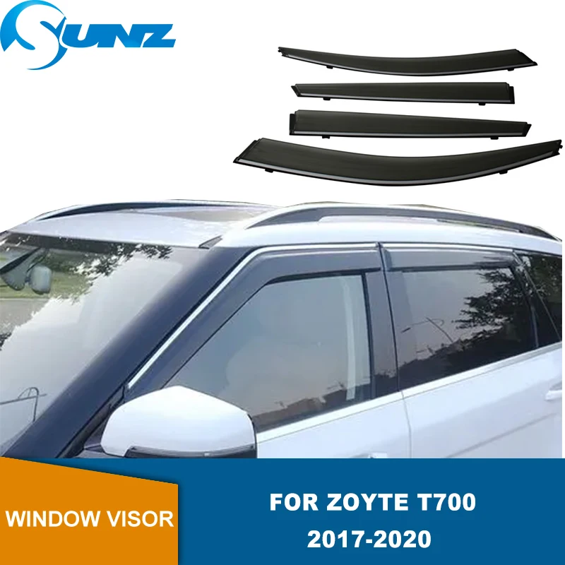 

Козырек для боковых окон Zoyte T700 2017 2018 2019 2020 4 шт., дефлекторы от солнца и дождя, защита от дождя, погодозащитный экран, автомобильные стили SUNZ