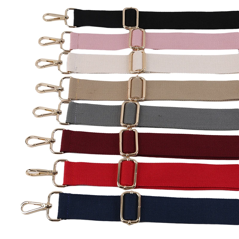 

Long Shoulder Bag Strap Cotton Fashion Wide Replacement Strap For Bags Nylon Woman Messenger Accessories Bag Straps