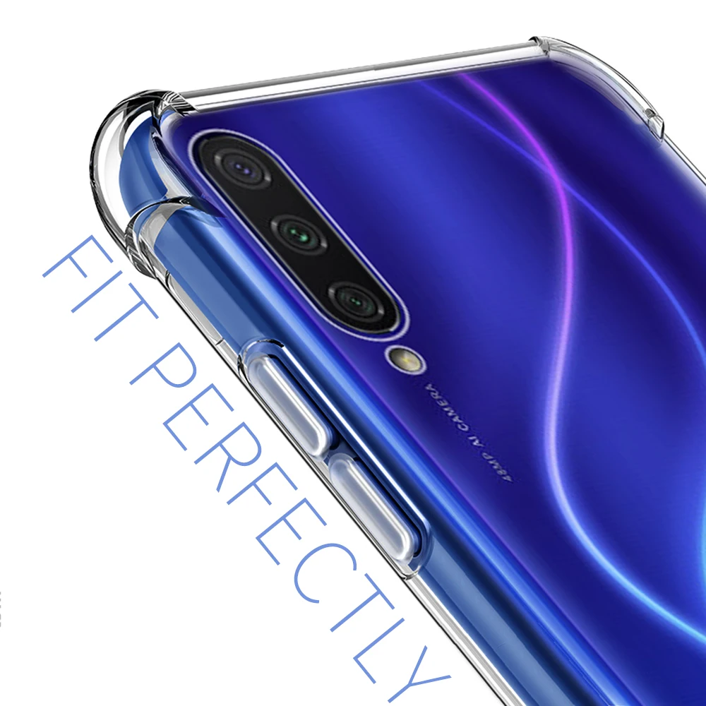 Для xiaomi mi A2 a2 lite x2s ультра тонкий чехол для телефона прозрачный ТПУ задняя