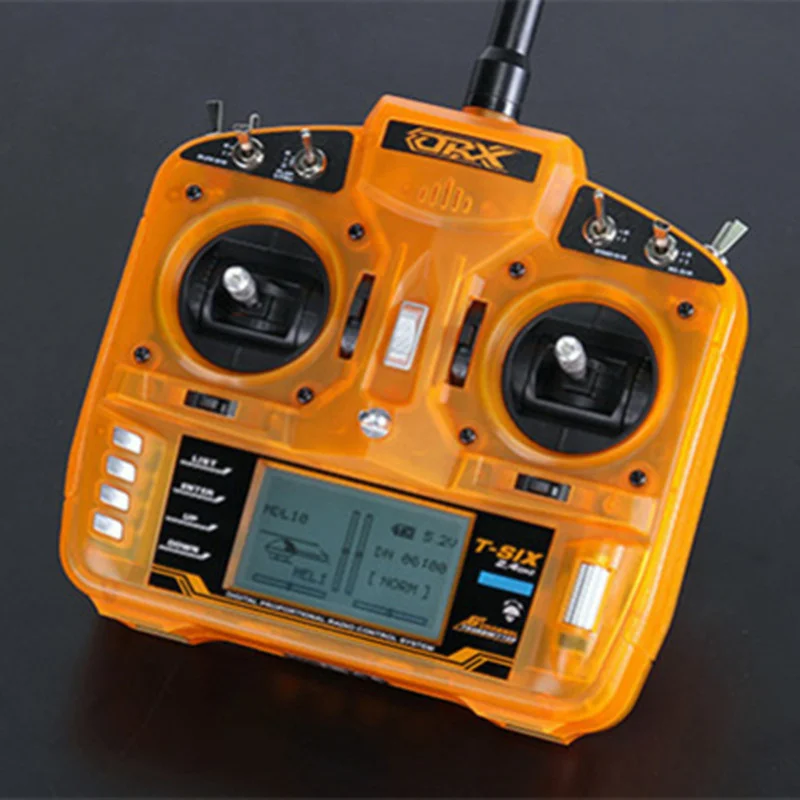 

DSM2 4GHz 6 CH Remote Controller Transmitter Radio W MK610 DSMX S603 Receiver Receptor Surpass Spektrum DX6i JR DSX6