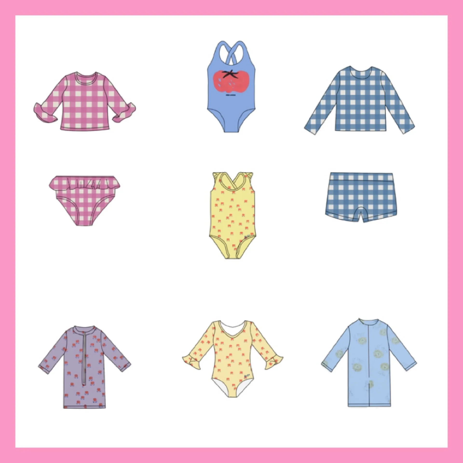 

Pre-sale 2021 Boy Shorts for Swimming Baby Swimwear Two Piece Outfits for Kids Girls