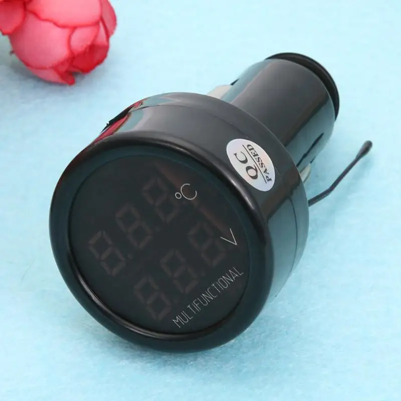 Многофункциональное автомобильное зарядное устройство 12 В/24 В Цифровой