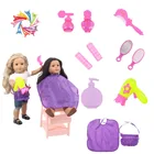 2020 американская зеркальная расческа для новорожденных девочек набор для чистки 10  12  14 дюймов аксессуары для кукол Волшебная бутылка для молока