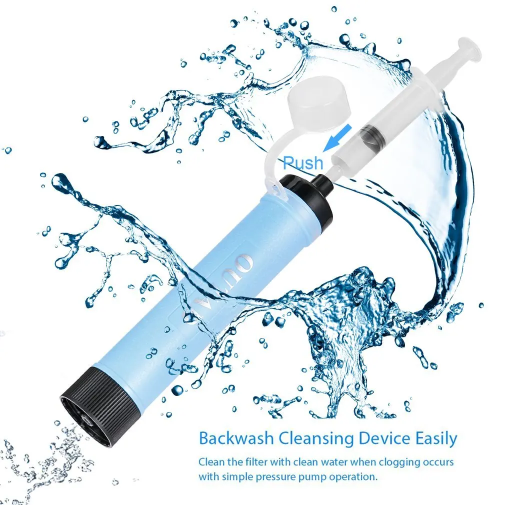 

Portable Environmental Protection Personal Water Purifier With Integrated 1500L Filter Purification For Outdoor Tourism