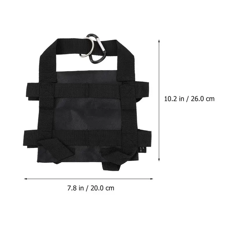 Double Zipper Sandbag for Video Stand Boom Arm Oxford Cloth Zipper Weight Bag