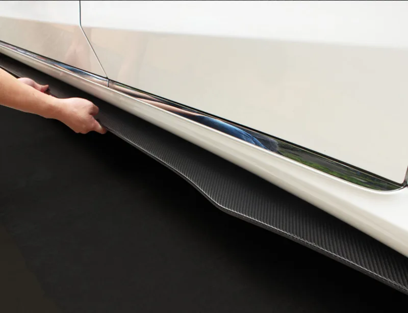

Modified universal carbon fiber side skirt style B car carbon fiber side skirt, Fit For Mercedes For BMW For Audi For Volkswagen