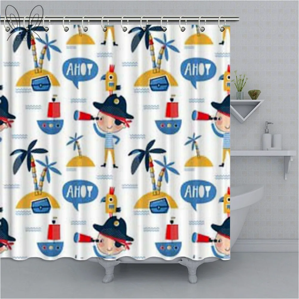 Camper Stall занавески для ванной Мотивационная цитата детей водонепроницаемая