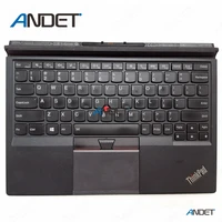 used for lenovo thinkpad x1 tablet 1st backlit us keyboard palmrest bottom base cover touchpad tp00082k1 sm10k64600 01aw600