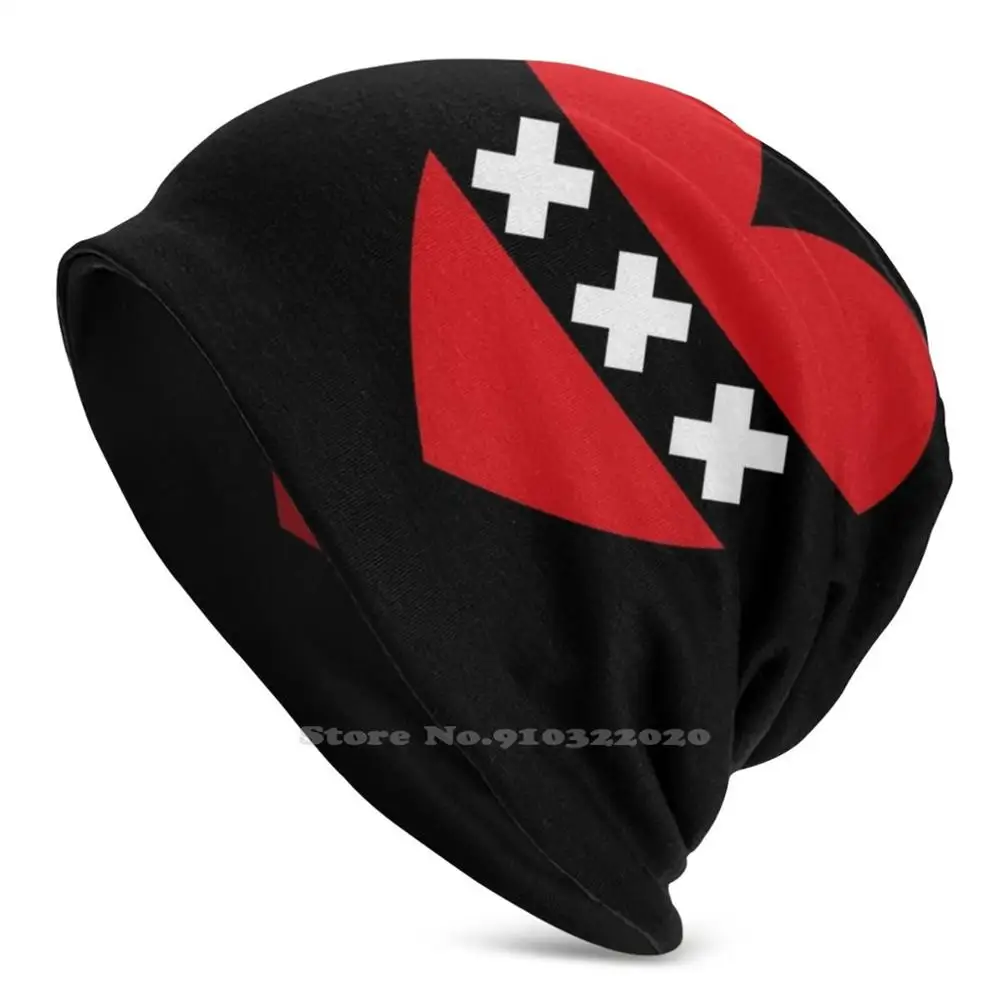 

Pattern Knit Beanie Hat Men'S Winter Hats Warm Pattern Netherlands Dutch Funny Dutch From Netherlands Nl I Love Netherlands I