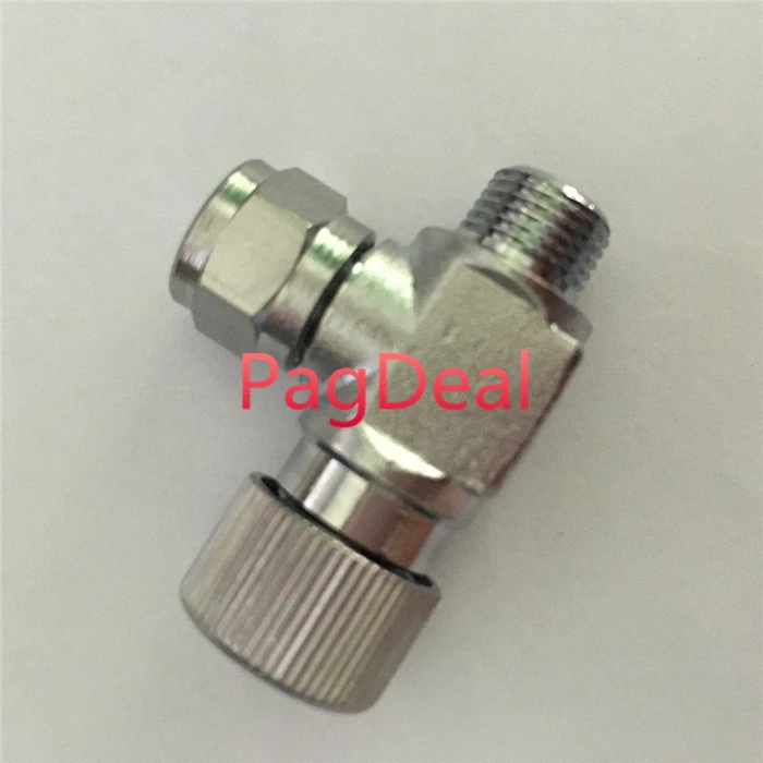 Аквариум CO2 игольчатый клапан регулировки регулятор аквариума живые растения