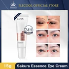 LAIKOU экстракт сакуры, крем для глаз, антивозрастной, укрепляющий и устраняющий морщины, против отечности, темных кругов, Осветляющий кожу вокруг глаз