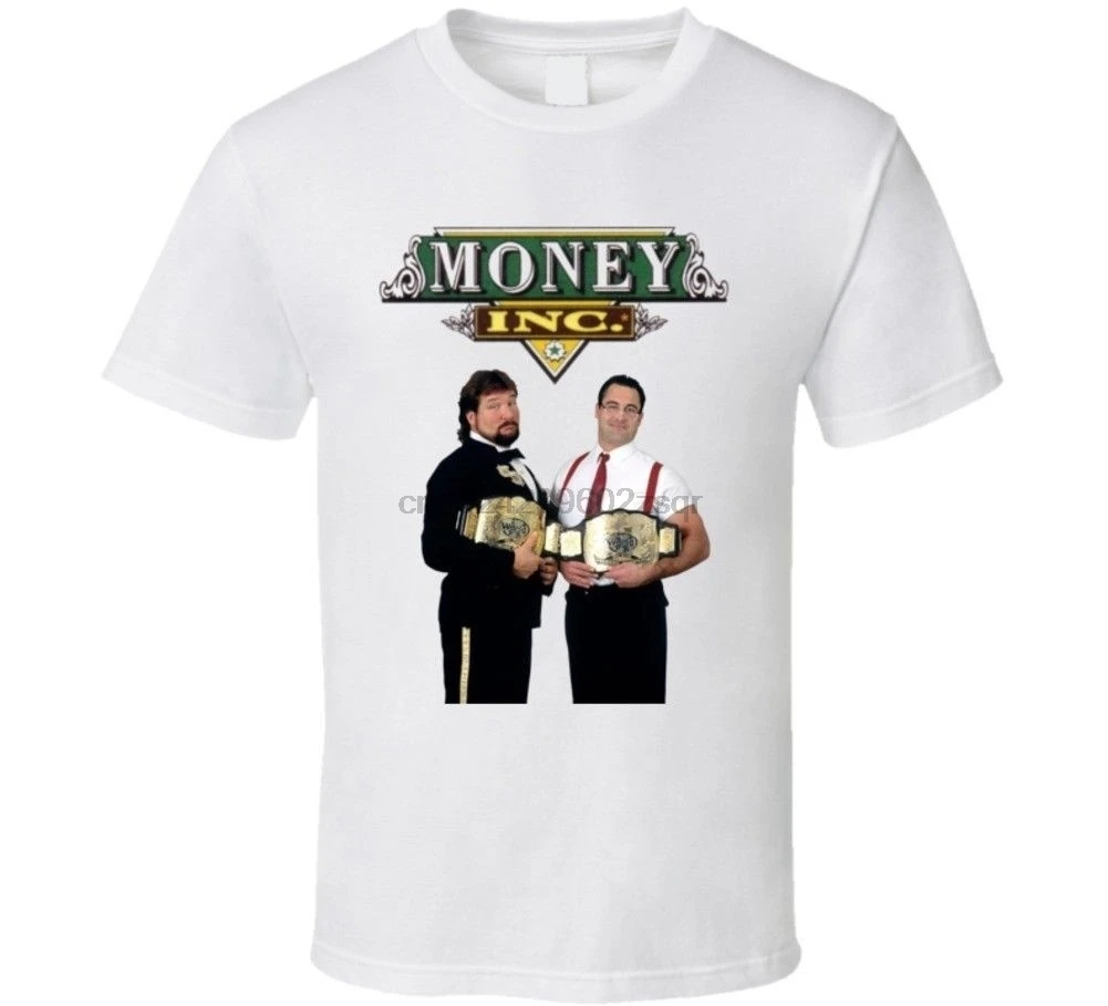Money inc. Million Dollar Man Irs Tag Team Wrestling футболка|Мужские футболки| |