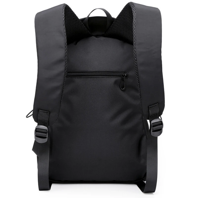 

Pure Color Simple Waterproof Backpack Computer Backpack Student School Bag Leisure Travel Bag Small