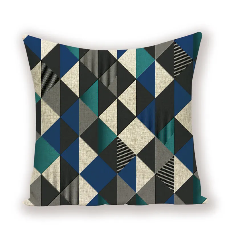 Простые наволочки подушки марокканская полоса декоративная подушка чехол Декор