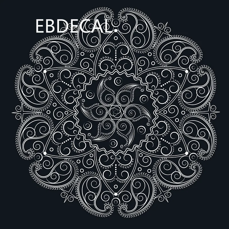 EBdecal декоративный узор для авто машина бампер окно переводные наклейки чемодана