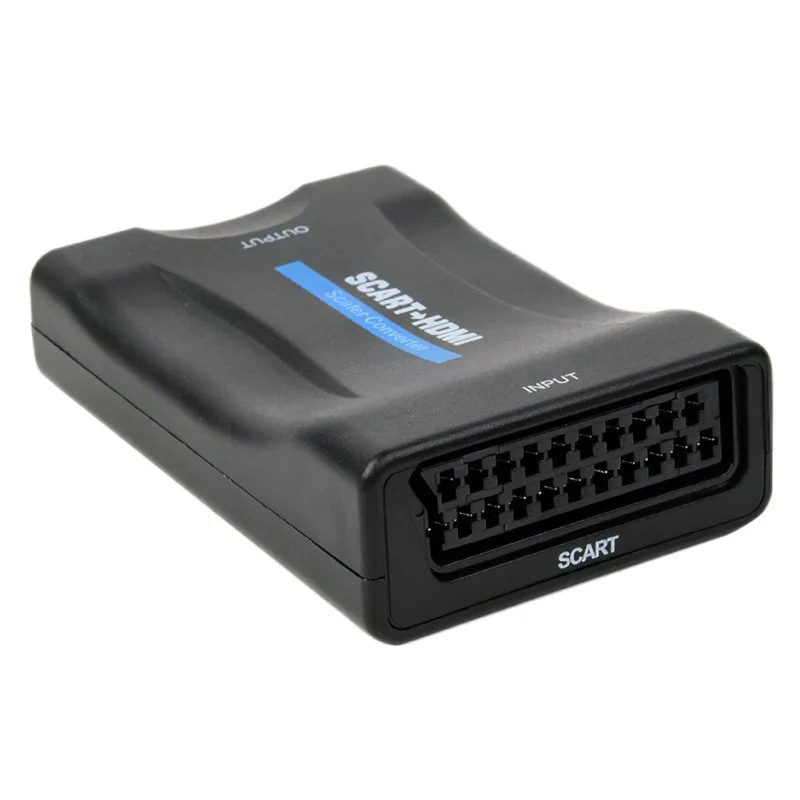 SCART To HDMI Audio And Video Converter Adapter For HD TV DVD Sky Box |