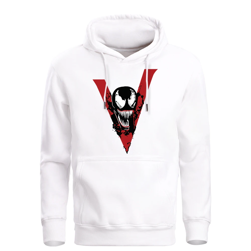 Толстовка с капюшоном Venom мужская Harajuku Superhero мужские толстовки весна-осень 2019