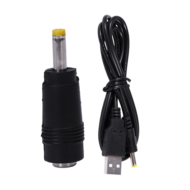 4.0X1.7 мм штекер в 5.5x2.1мм Разъем питания постоянного тока с USB 2 0 a папа DC 4 x 1 7 кабель