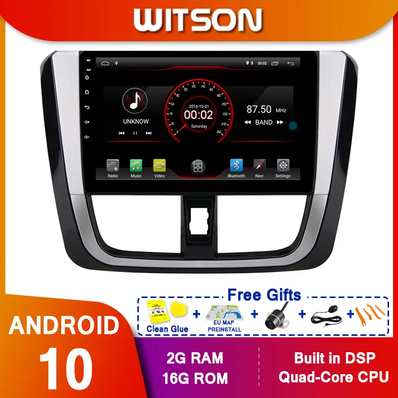 WITSON 10 2 &quotFULL HD сенсорный экран Android 0 Восьмиядерный Автомобильный GPS