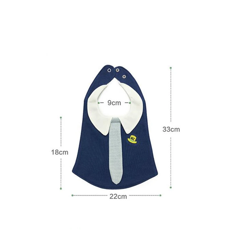

INS Hot Sales 0-3 years Newborn Baby Gentleman Bow Tie Bib 100% Cotton Adjuatable Bib Baby Decoration Infant Accessories