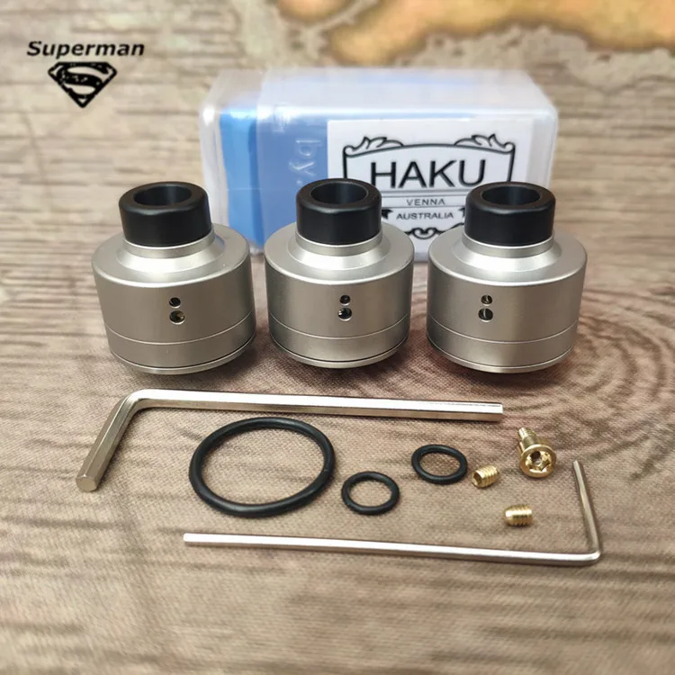 

New Arrival SXK HAKU VENNA V2 RDA Atomizer 510 Thread 22mm Diamete Fit for Mechanical Mod Mech Mod Box Mod E Cigarette Atomizer